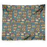 Pop Art Books Pattern Print Tapestry