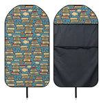 Pop Art Books Pattern Print Waterproof Car Seat Cover