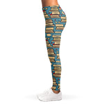 Pop Art Books Pattern Print Women's Leggings