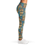 Pop Art Books Pattern Print Women's Leggings