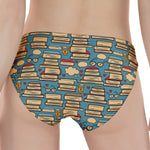 Pop Art Books Pattern Print Women's Panties