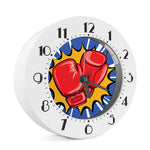 Pop Art Boxing Gloves Print Alarm Clock