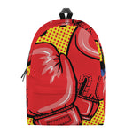 Pop Art Boxing Gloves Print Backpack