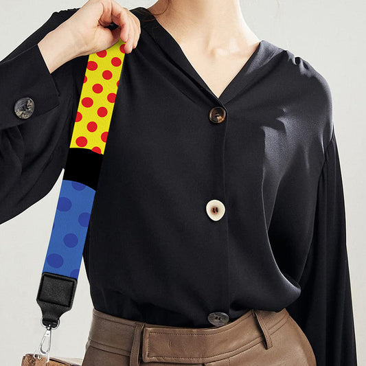 Pop Art Boxing Gloves Print Bag Strap