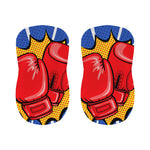 Pop Art Boxing Gloves Print Bar Stool Covers