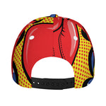 Pop Art Boxing Gloves Print Baseball Cap