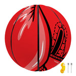 Pop Art Boxing Gloves Print Basketball