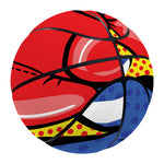 Pop Art Boxing Gloves Print Basketball
