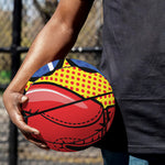 Pop Art Boxing Gloves Print Basketball