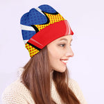 Pop Art Boxing Gloves Print Beanie
