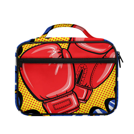 Pop Art Boxing Gloves Print Briefcase Bible Bag