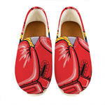 Pop Art Boxing Gloves Print Casual Shoes