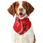Pop Art Boxing Gloves Print Dog Bandana