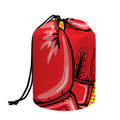Pop Art Boxing Gloves Print Drawstring Makeup Bag