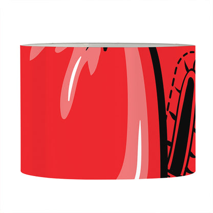 Pop Art Boxing Gloves Print Drum Lamp Shade