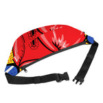 Pop Art Boxing Gloves Print Fanny Pack