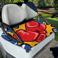 Pop Art Boxing Gloves Print Golf Cart Seat Cover