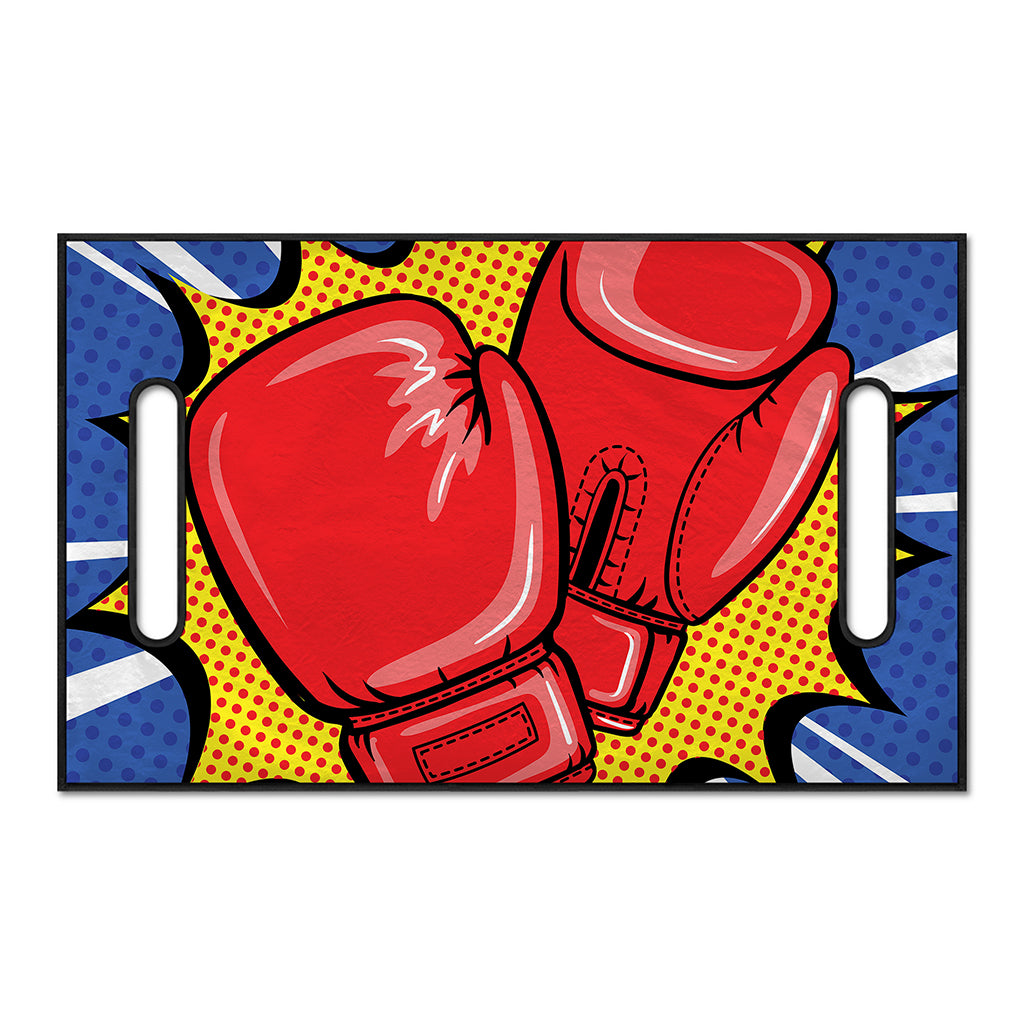 Pop Art Boxing Gloves Print Golf Cart Seat Cover
