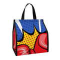 Pop Art Boxing Gloves Print Insulated Lunch Tote