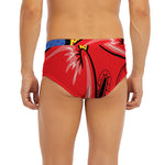 Pop Art Boxing Gloves Print Men's Briefs