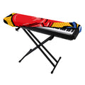 Pop Art Boxing Gloves Print Piano Keyboard Cover