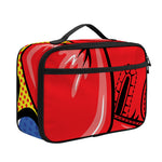 Pop Art Boxing Gloves Print Portable Lunch Bag