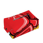 Pop Art Boxing Gloves Print Rectangle Tissue Box Cover