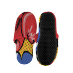 Pop Art Boxing Gloves Print Slippers