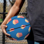 Popcorn Box Pattern Print Basketball