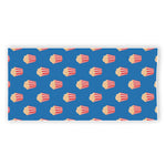 Popcorn Box Pattern Print Beach Towel