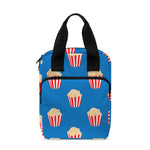 Popcorn Box Pattern Print Bible Tote Bag