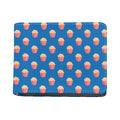 Popcorn Box Pattern Print Bifold Wallet