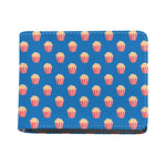Popcorn Box Pattern Print Bifold Wallet