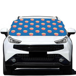 Popcorn Box Pattern Print Car Windshield Snow Cover