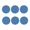 Popcorn Box Pattern Print Coaster Set