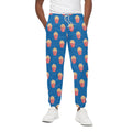 Popcorn Box Pattern Print Cotton Sweatpants