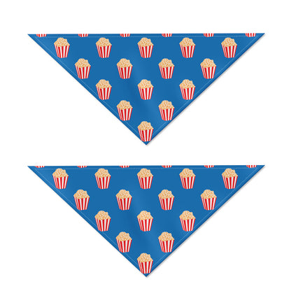 Popcorn Box Pattern Print Dog Bandana