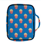 Popcorn Box Pattern Print Front Pocket Bible Bag