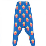 Popcorn Box Pattern Print Hammer Pants