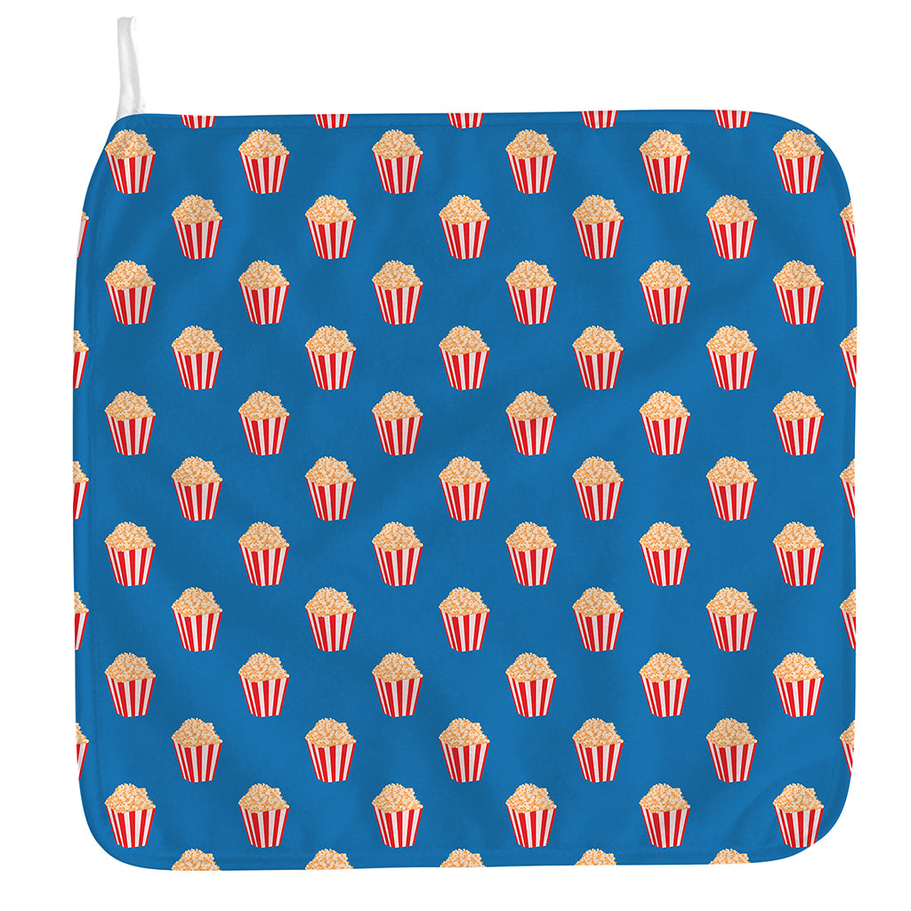 Popcorn Box Pattern Print Hand Towel