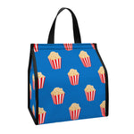 Popcorn Box Pattern Print Insulated Lunch Tote
