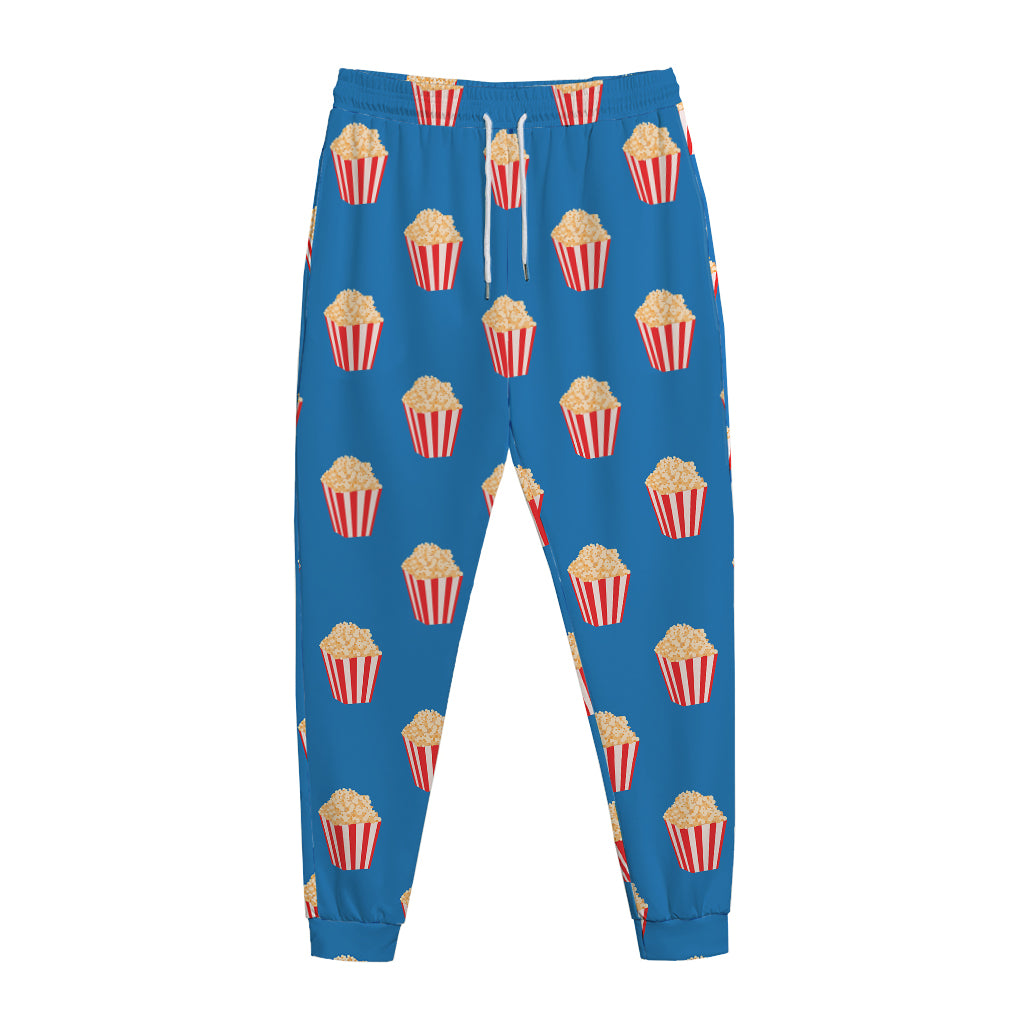 Popcorn Box Pattern Print Jogger Pants