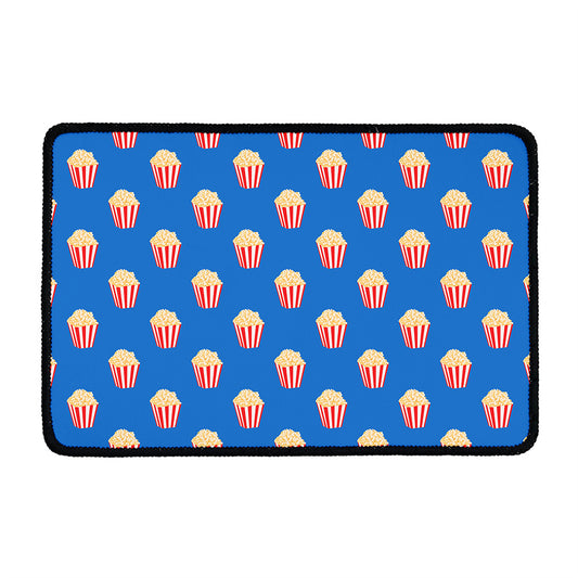 Popcorn Box Pattern Print Kitchen Mat