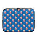 Popcorn Box Pattern Print Laptop Sleeve
