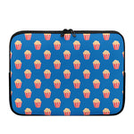 Popcorn Box Pattern Print Laptop Sleeve