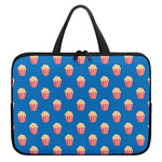 Popcorn Box Pattern Print Laptop Sleeve With Handle