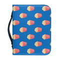Popcorn Box Pattern Print Leather Bible Cover