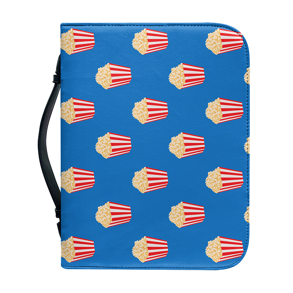 Popcorn Box Pattern Print Leather Bible Cover