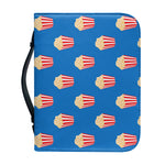 Popcorn Box Pattern Print Leather Bible Cover