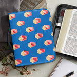 Popcorn Box Pattern Print Leather Bible Cover